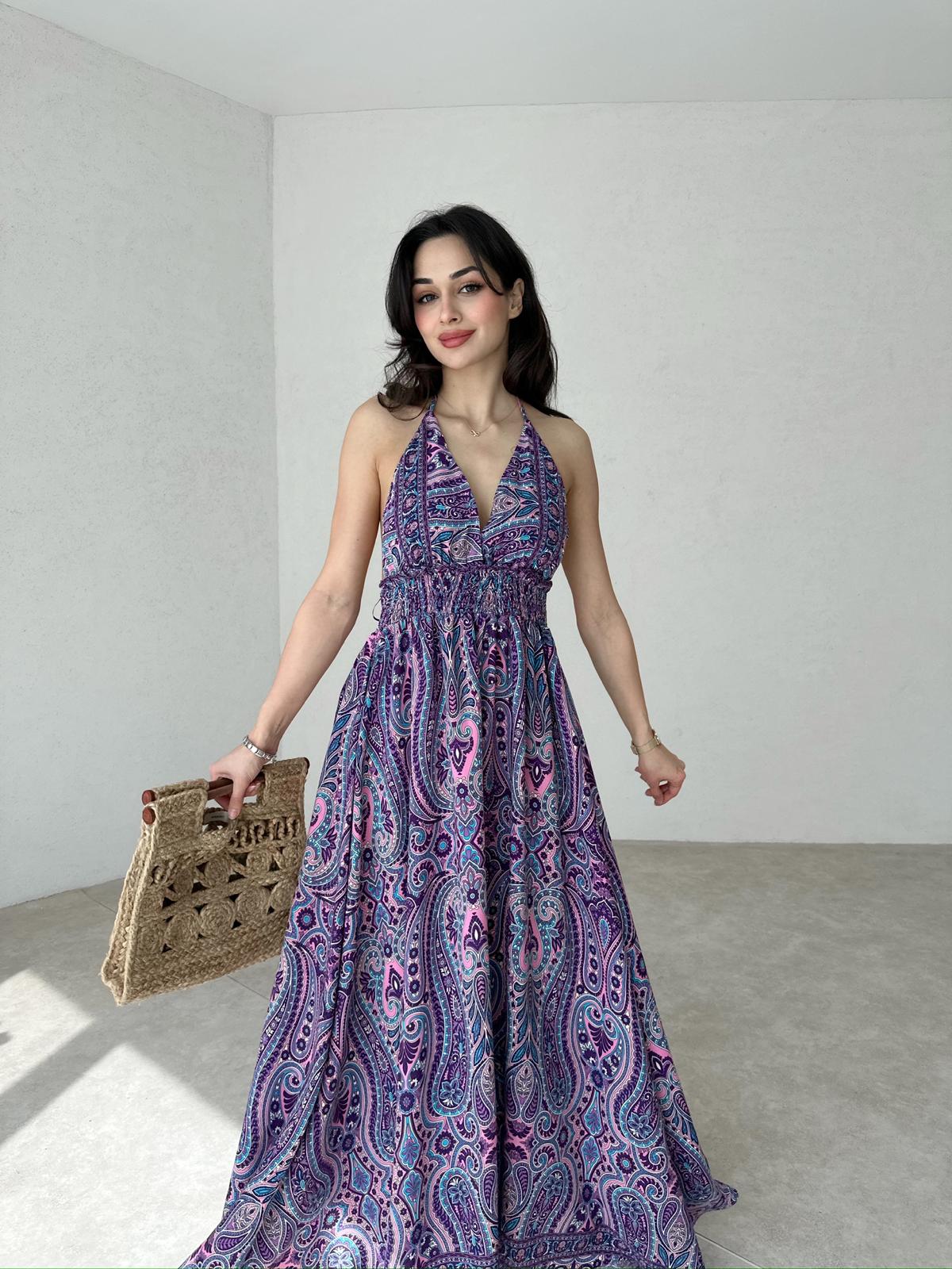 Halter Neck Maxi DAPHNE Dress