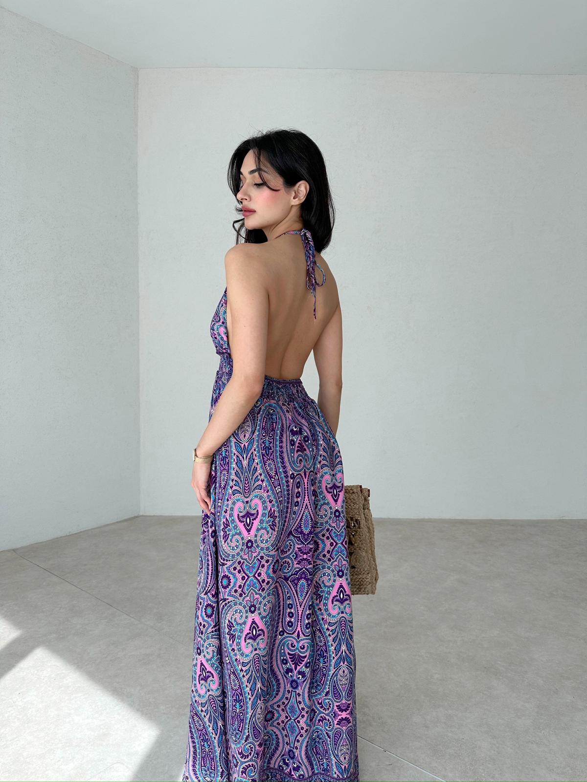 Halter Neck Maxi DAPHNE Dress