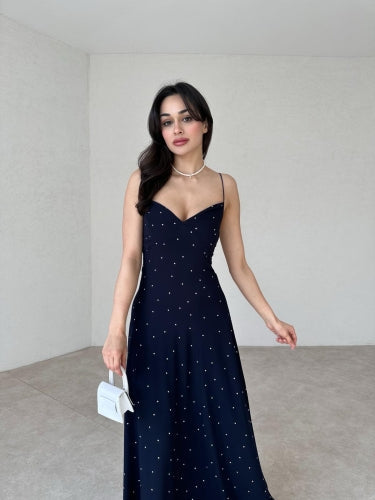 Blue Pearly dress