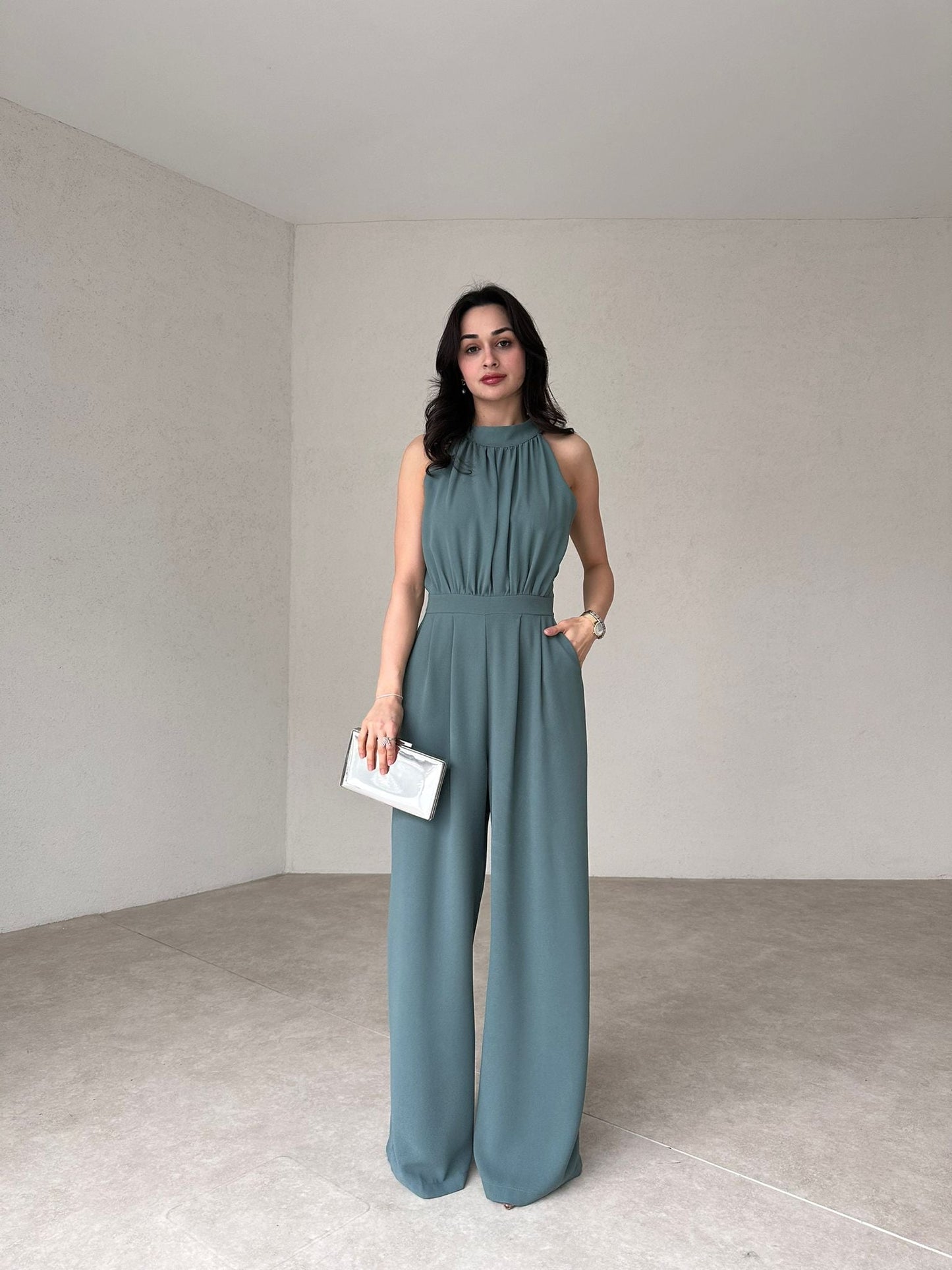 Halter Collar CROFT Jumpsuit