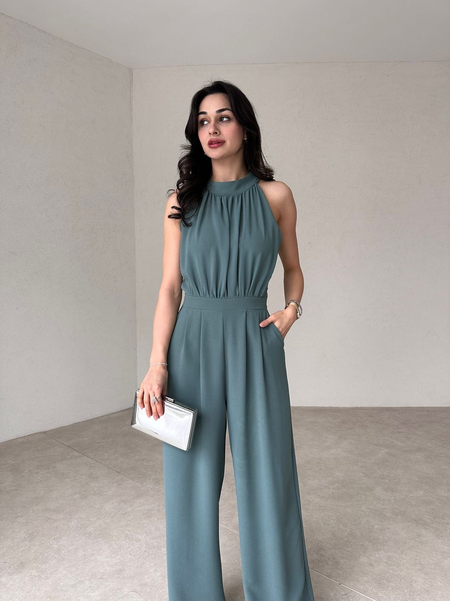 Halter Collar CROFT Jumpsuit