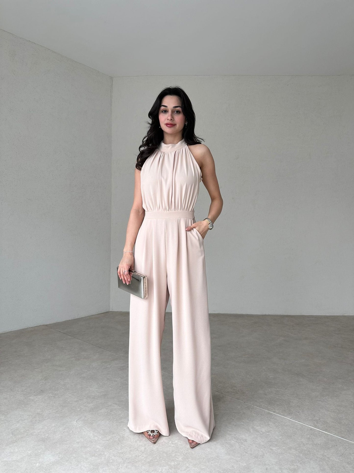 Halter Collar CROFT Jumpsuit