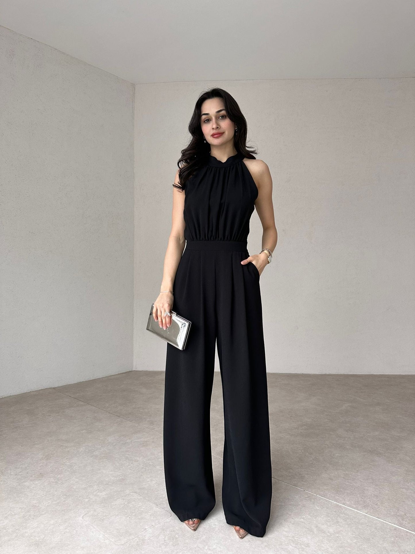 Halter Collar CROFT Jumpsuit
