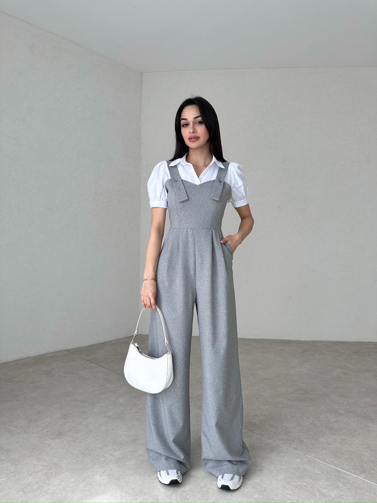 Sweetheart Collar LIPİNSKİ Jumpsuit