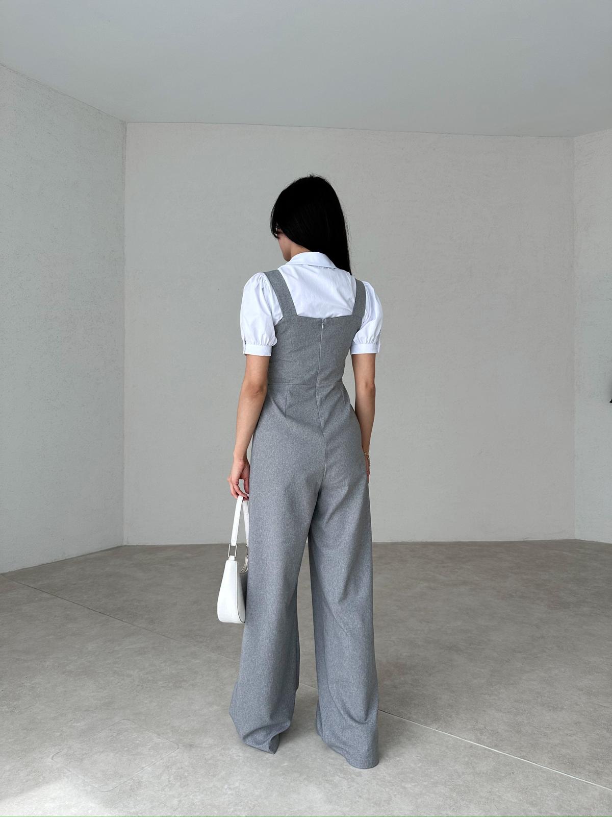 Sweetheart Collar LIPİNSKİ Jumpsuit