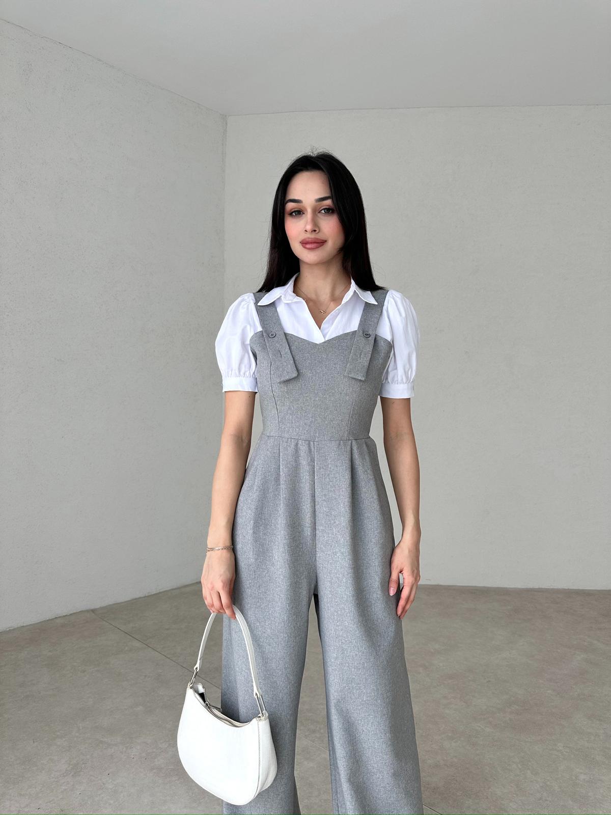 Sweetheart Collar LIPİNSKİ Jumpsuit