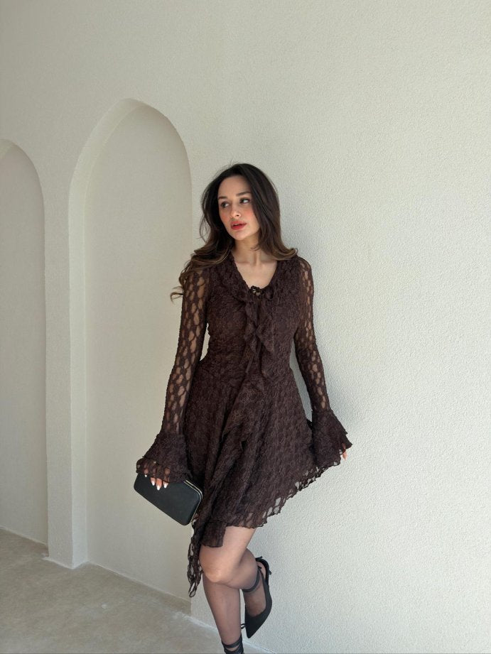 Dantelli Lace Mini Dress