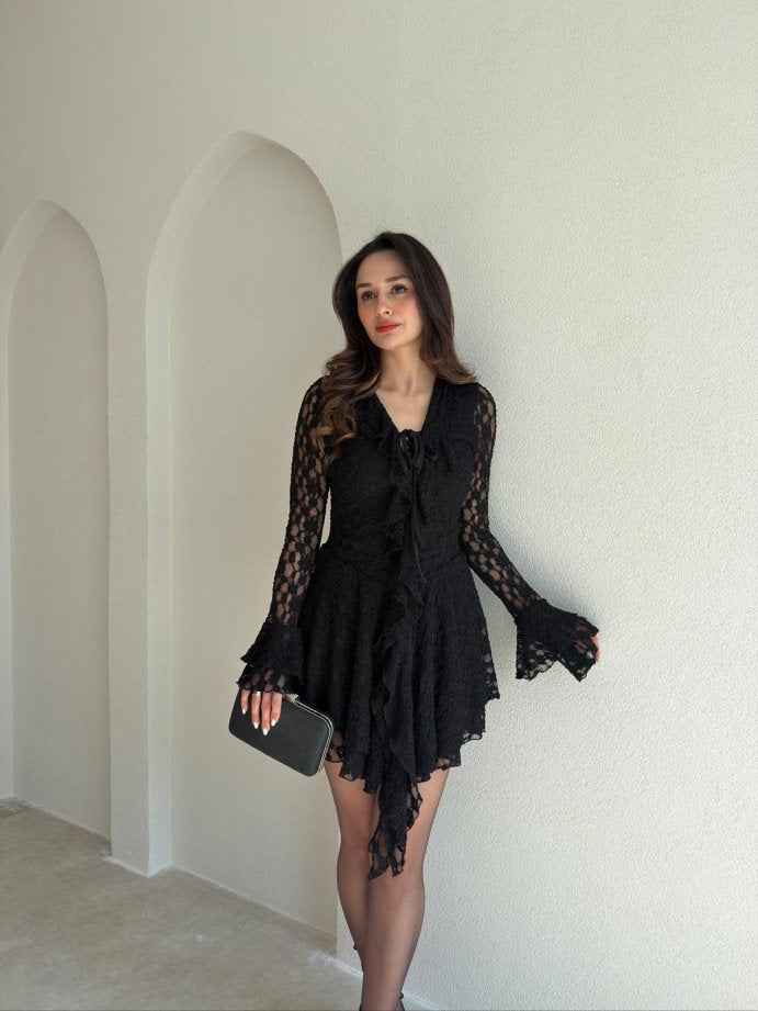 Dantelli Lace Mini Dress